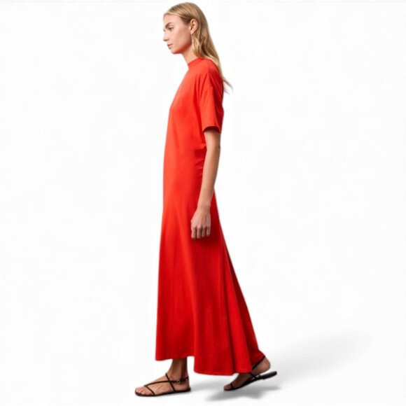 Proenza Schouler Holiday Red Noelle Dress – Size M - Picture 4 of 6